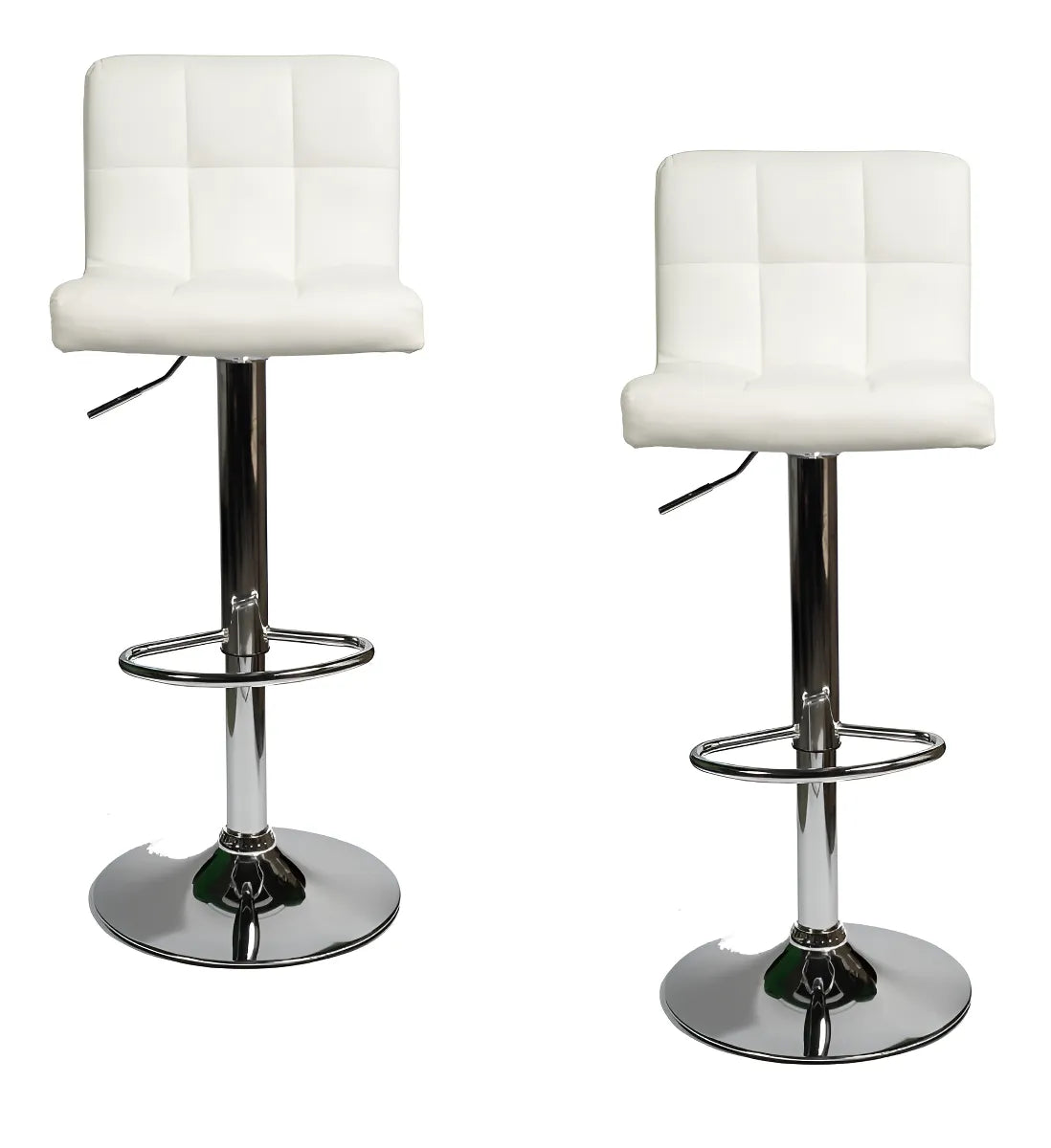 Set x2 Banquetas Altas Acolchonadas en Ecocuero (ENVÍO GRATIS)