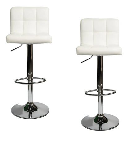 Set x2 Banquetas Altas Acolchonadas en Ecocuero (ENVÍO GRATIS)