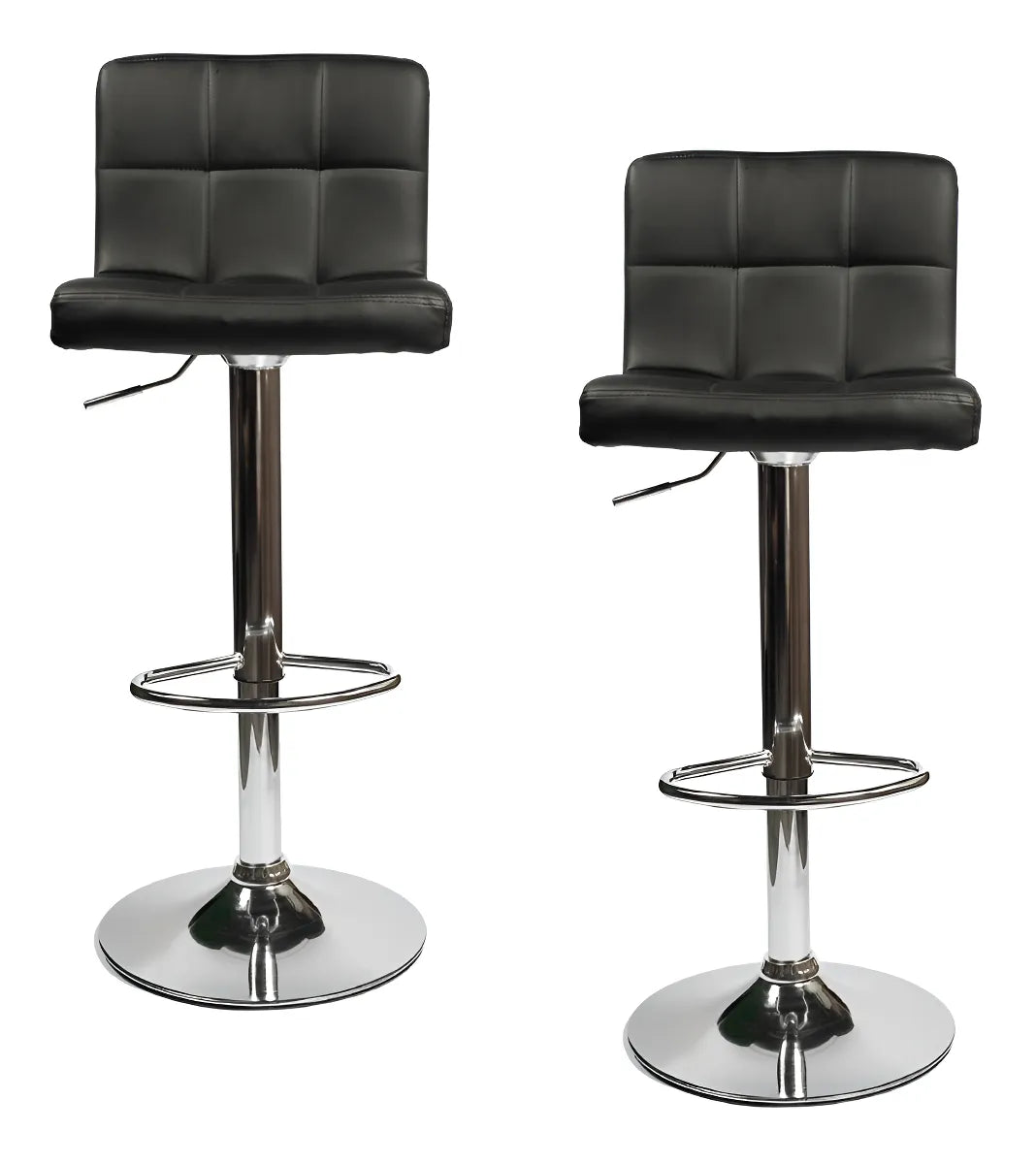 Set x2 Banquetas Altas Acolchonadas en Ecocuero (ENVÍO GRATIS)