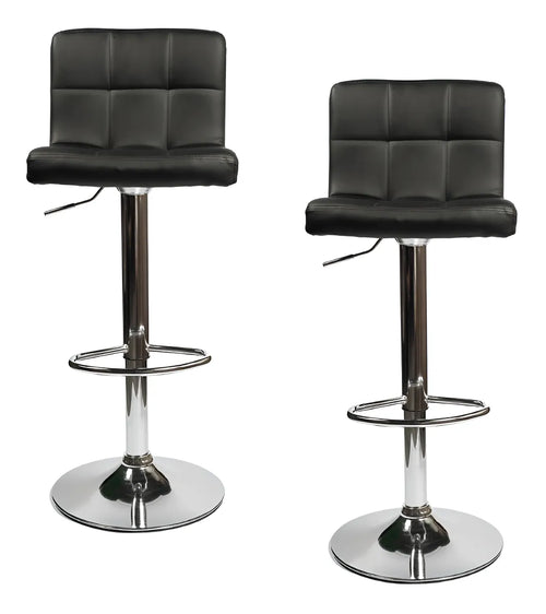 Set x2 Banquetas Altas Acolchonadas en Ecocuero (ENVÍO GRATIS)