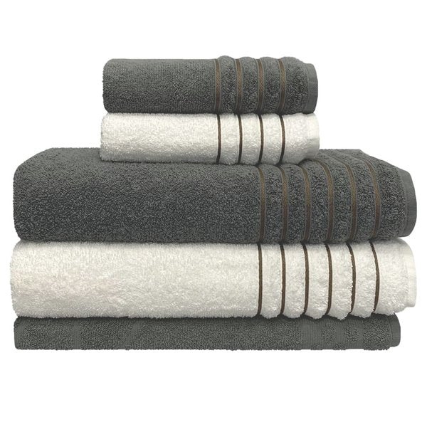 Jogo con Toallas de Baño + Toallas de Rostro de Regalo