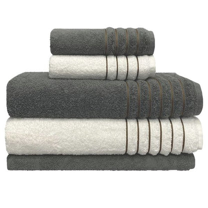 Jogo con Toallas de Baño + Toallas de Rostro de Regalo