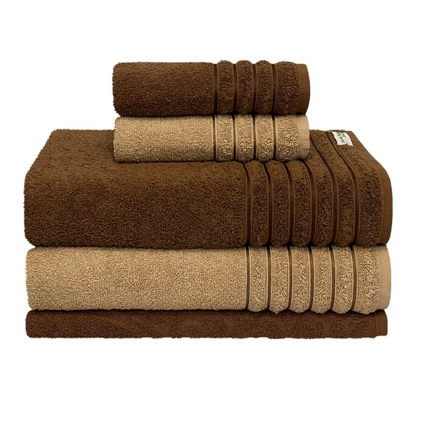 Jogo con Toallas de Baño + Toallas de Rostro de Regalo